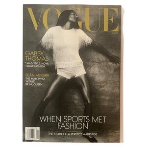Vogue Magazine Winter 2025 Gabby Thomas When Sports Met Fashion Sean McGirr